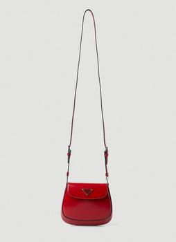 Prada | Cleo Flap Shoulder Bag in Red商品图片,