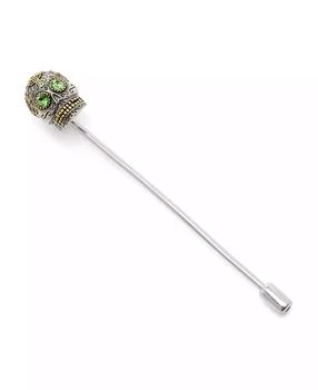 Ox and Bull Trading Co. | Men's Sterling Silver Skull Stick Pin,商家Macy's,价格¥711