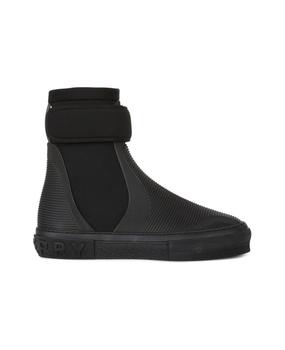 burberry鞋帆布鞋, Burberry | Panelled High-top Sneakers商品图片 