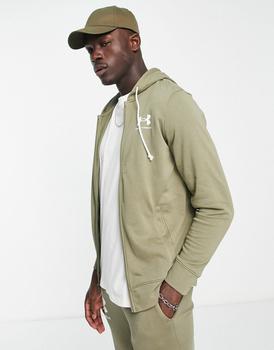 Under Armour | Under Armour Rival terry hoodie in khaki商品图片,