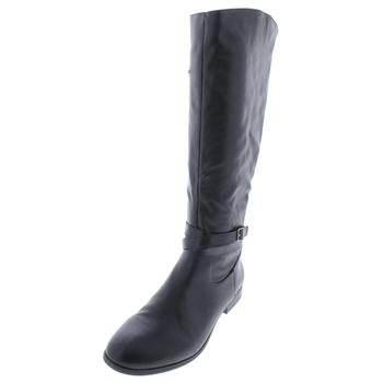 Style & Co | Style & Co. Womens Keppur Faux Leather Knee-High Riding Boots商品图片,1.2折起, 独家减免邮费