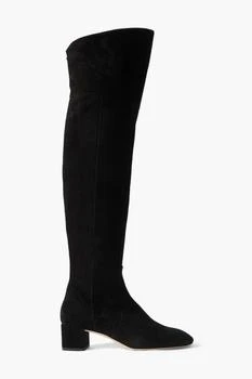 AEYDE | Letizia suede over-the-knee boots 5折