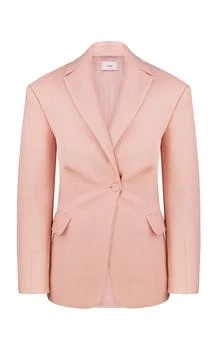 推荐NUÉ - Seashell Tailored Crepe Blazer Jacket - Pink - IT 38 - Moda Operandi商品