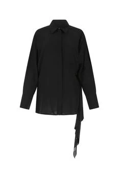 推荐Givenchy Scarf-Detail Button-Down Shirt商品