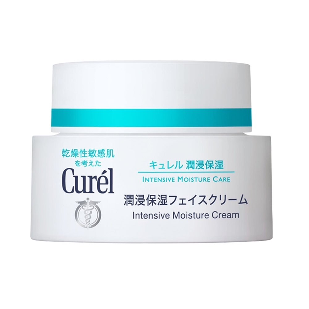 Curel | curel珂润面霜保湿补水滋养乳霜40g神经酰胺敏感肌商品图片,包邮包税