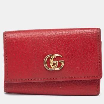 [二手商品] Gucci | Gucci Red Leather Key Case,商家The Luxury Closet,价格¥1838