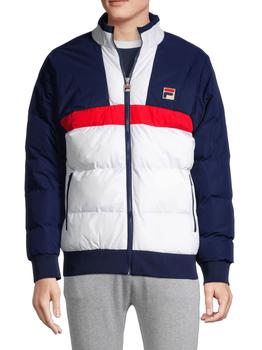 商品​Fausto Colorblock Ski Puffer Jacket,商家Saks OFF 5TH,价格¥365图片