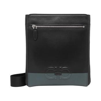 菲拉格慕包单肩包, Salvatore Ferragamo | SALVATORE FERRAGAMO 男士拼色皮革斜挎包 24-A234-713159商品图片 独家减免邮费