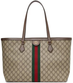 古驰托特包, Gucci | 驼色中号 Ophidia GG 托特包商品图片 