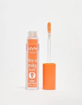 推荐NYX Professional Makeup This Is Milky Gloss Lip Gloss - Mango Lassi商品