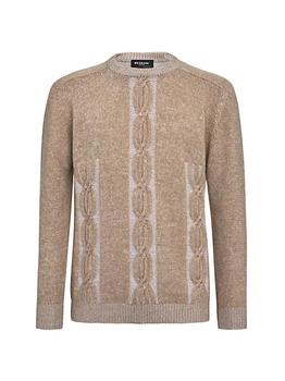 Kiton | Deconstructed Cashmere Cable Sweater商品图片,