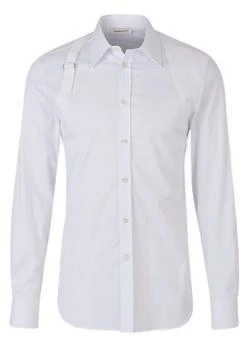 推荐Alexander McQueen Harness Button-Up Shirt商品