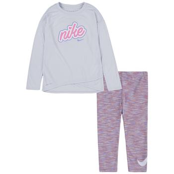 Crossover Culture, NIKE | Toddler Girls Crossover Tunic T-shirt and Leggings, 2 Piece Set商品图片 
