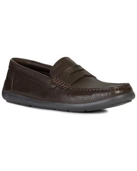 Geox | Geox Devan Leather Moccasin 5.9折