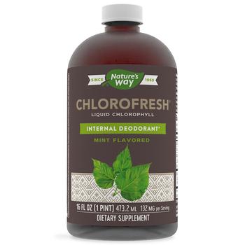 Nature's Way | Chlorofresh Liquid Chlorophyll Natural Mint商品图片,满$80享8折, 满折