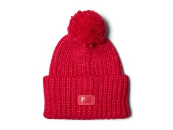 UGG | Chunky Pom Cuff Hat (Toddler/Little Kids),商家Zappos,价格¥169
