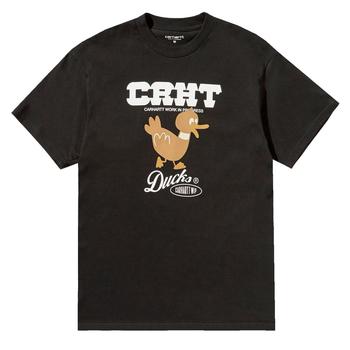美国卡哈特, Carhartt | Carhartt S/S CRHT Ducks T-Shirt Black商品图片 满$250减$20, 满减