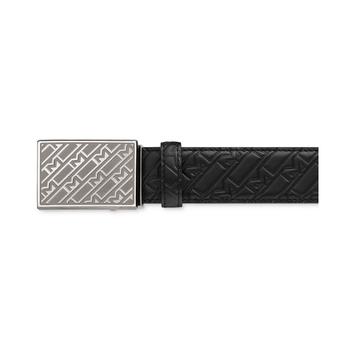 MontBlanc | Logo Embossed Leather Belt商品图片,