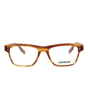 了解万宝龙眼镜, MontBlanc | Square -Frame  Acetate Optical Frames商品图片 3.4折