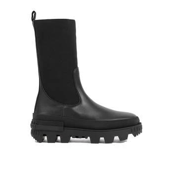 推荐Moncler Leather Logo Boots商品