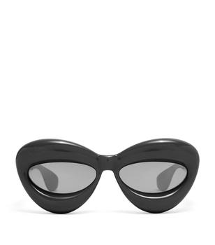 推荐Inflated Cat Eye Sunglasses商品