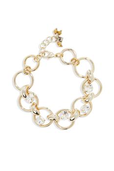 商品ROSANTICA | Gold-tone crystal bracelet,商家THE OUTNET US,价格¥2012图片