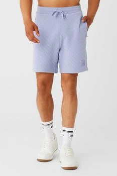 Alo | Quilted Stadium Short - Icy Purple 