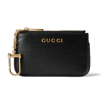 Gucci | 【预售】 古驰 24秋冬 女士 钥匙包 饰手写体GUCCI标识拉链钥匙包 790102 0OP0N 1000,商家TLS PARIS,价格¥3194