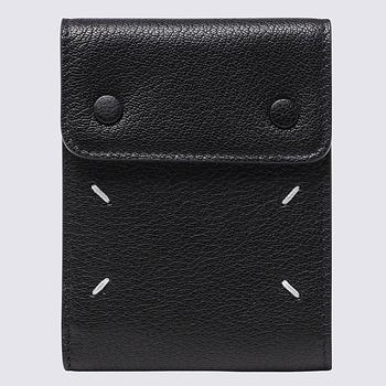 推荐MAISON MARGIELA BLACK LEATHER WALLET商品