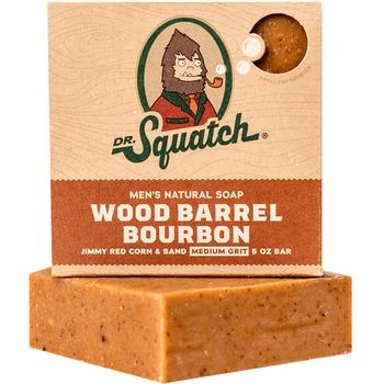 Dr. Squatch | Dr. Squatch Wood Barrel Bourbon Bar Soap,商家ALS,价格¥56