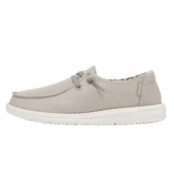 Hey Dude | Women's Wendy Sparkling Slip On Shoes In Pearl Grey,商家Premium Outlets,价格¥197