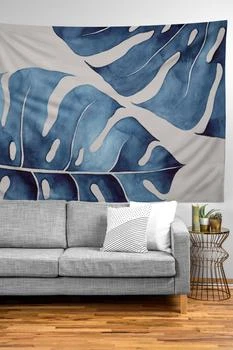 DENY Designs | Kris Kivu Blue Botanicals No 2 Tapestry,商家Premium Outlets,价格¥175