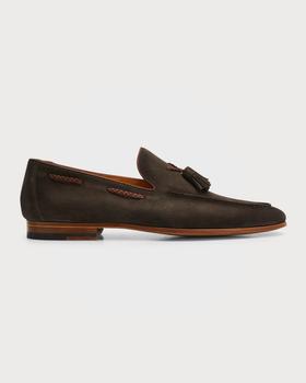 推荐Men's Suede Tassel Loafers商品