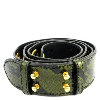 Burberry | Ladies Antique Green Croco-embossed Leather Bag Strap,商家Jomashop,价格¥2547