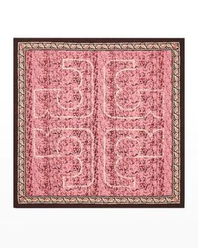 Tory Burch | T Monogram Batik Silk Scarf 