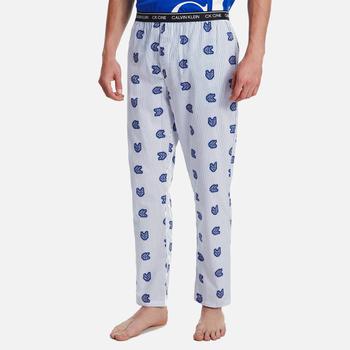 Calvin Klein | Calvin Klein Men's Sleep Pants - Logo Stripe Royalty商品图片,5折×额外7.5折, 额外七五折