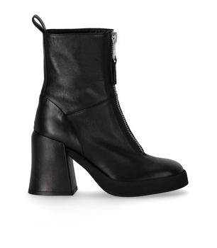 推荐STRATEGIA NATURE BLACK HEELED ANKLE BOOT商品