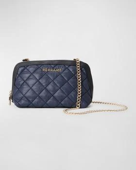 MZ Wallace | Emily Small Quilted Chain Crossbody Bag 