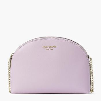 推荐Kate Spade New York Women's Spencer Saffiano Double Zip Cross Body Bag - Violet Mist商品