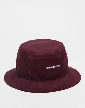 New Balance | New Balance legends bucket hat in burgundy商品图片,8折×额外9.5折, 额外九五折