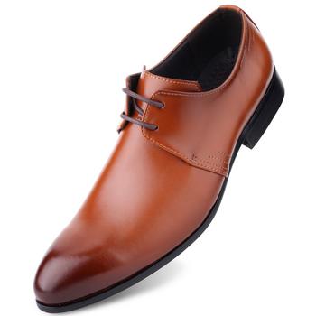 加拿大Mio Marino, Mio Marino | Men's Plain Toe Oxford Shoes商品图片 