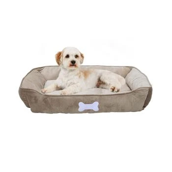 Macy's | Happycare Textiles Classic Rectangle Large Dog and Pet Bed,商家Macy's,价格¥387