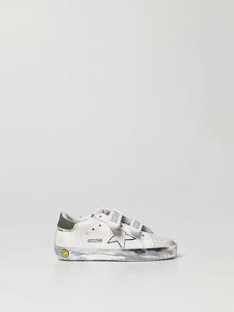 Golden Goose | Old School Golden Goose sneakers in worn leather商品图片,满1件减$10, 满一件减$10