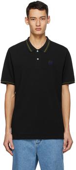 Loewe | Black Anagram Embroidered Polo商品图片,独家减免邮费