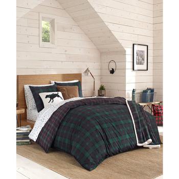 Eddie Bauer评价, Eddie Bauer | Woodland Tartan Green Comforter Set, Twin商品图片 