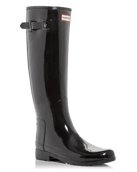 Hunter | Women's Original Refined Tall Gloss Rain Boots,商家Bloomingdale's,价格¥1405