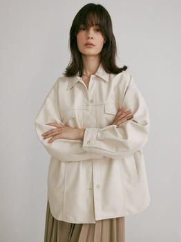 商品Lemme | Vegan Leather Over-fit Loose Jacket_2 Colors,商家W Concept,价格¥959图片