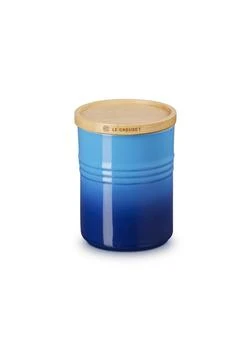 Le Creuset | Stoneware medium stoarge jar with wooden lid,商家Harvey Nichols,价格¥291