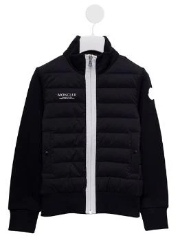 推荐MONCLER 男童深蓝色带有对比色拉链夹克羽绒夹克 8G00015-809DK-999商品