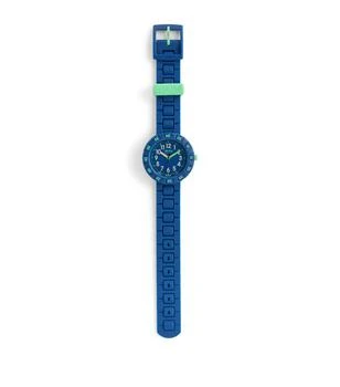 Flik Flak | Solo Dark Blue Watch 36.70mm,商家Harrods,价格¥474
